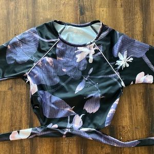 All in Motion Cropped Rash Guard